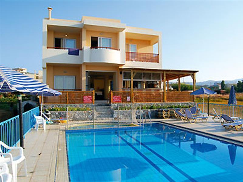Danaos Beach Apartments Sfáka Eksteriør bilde